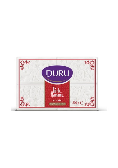 5 Adet Duru Türk Hamamı Klasik Kalıp Sabun 4x200 G Diğer