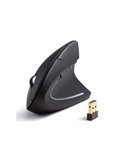Kablosuz Dikey Mouse Wireless 800/1200/1600 Dpi Pilli 001