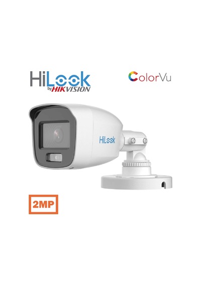 Hılook Thc-b129-lps, 2mpix, 2.8mm Lens, 20mt Gece Görüşü, Ip66, Color Vu, Dahili Mikrofon, Bullet Ka