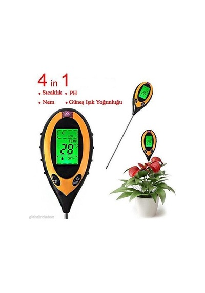 Toprak Ph.toprak Nem.toprak Isı.toprak Işık Ölçer Ph Metre