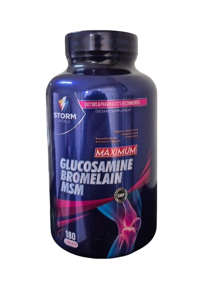 Storm Vitals Glucosamine Bromelain Msm 180 Tablet