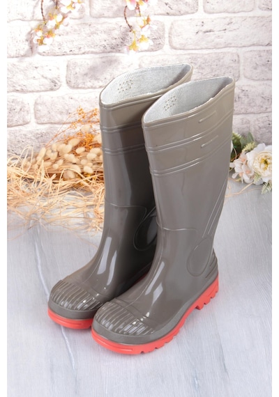 Fort 1199 Ulaş 37 Cm Uzunluk Pvc %100 Su Geçirmez Tarım Çiftçi Sulama İş Çizmesi