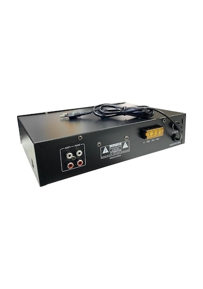 Rose Fr-601u 100 Watt 2 Trafolu Mono Anfi Mp3, Bluetooth, Sd Kart 2 Mikrofon Girişli Kumandalı