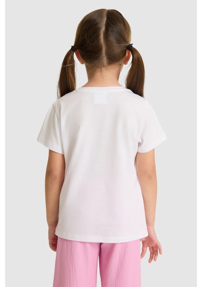 U.s. Polo Assn. Kız Çocuk Beyaz Tişört 50325690-vr013