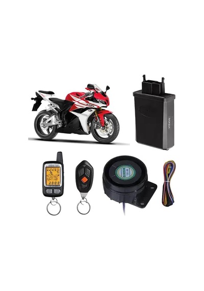 Pm-22737 Spy 120 Desibel Sesli Titreşimli Motosiklet Alarm Sistemi