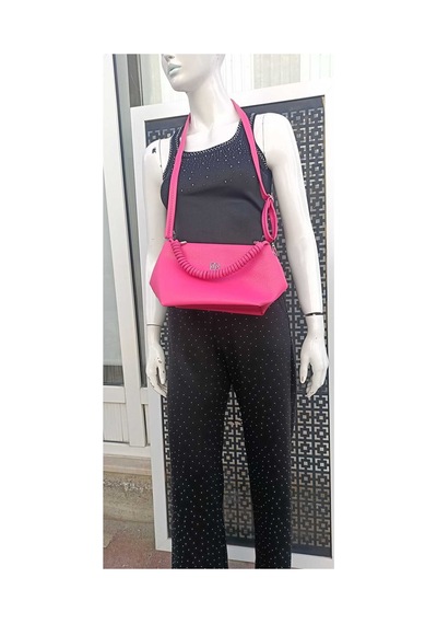 Çınar Boutique Deri Çanta Fuşya Fuşya