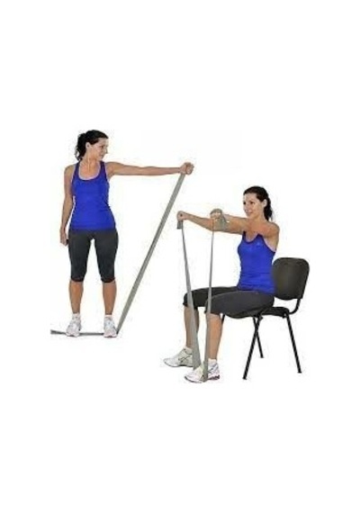 Medikaltec Egzersiz Bandı 1 Metre Siyah Renk