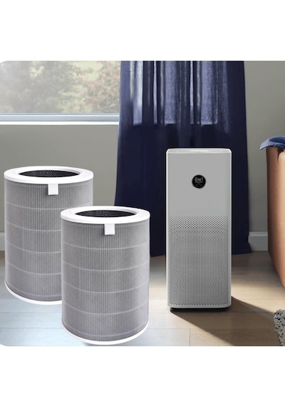 Xiaomi Smart Air Purifier 4 Hava Temizleyici İle Uyumlu 2'li Hepa Filtre Çok Renkli