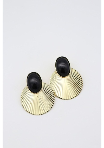 Çelik Küpe 14 K-17198 50mm Çok Renkli