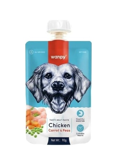 Taze Tavuklu&havuçlu Köpek Et Ezmesi 90 Gr Tekli 100 G