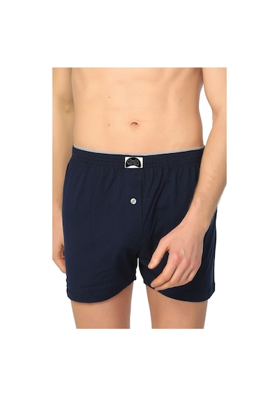 3'lü Paket Havlu Bel Erkek Boxer Lacivert