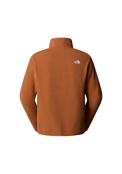 The North Face Glacier 1/4 Fermuarlı Polar Fleece Nf0a8d0qboe1 Kahverengi