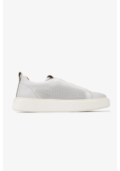 Valmenti Erkek Hakiki Deri Kırık Beyaz Sneakers & Spor Ayakkabı 1093 1302 Erk Ayk Y26 Off Whıte