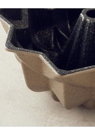 Home Patisserie Star Alüminyum Döküm Kek Kalıbı Gold-silver S