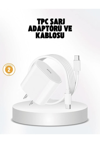 Lb İphone Ve İpad Uyumlu 20w Güvenli Usb-c Hızlı Şarj Adaptörü