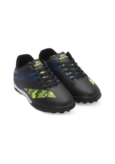 Slazenger CYPRUS Çocuk Halı Saha Siyah / Yeşil Futbol Ayakkabısı