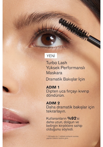 Estee Lauder Turbo Lash Volume+Lenght Maskara 01 Siyah