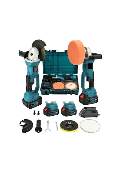 Prohummer Ph245 Şarjlı Taşlama Ve Polisaj Süper Set 58vf