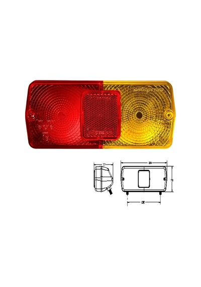 Arka Stop Camı Y.M. Mf 240 - 285