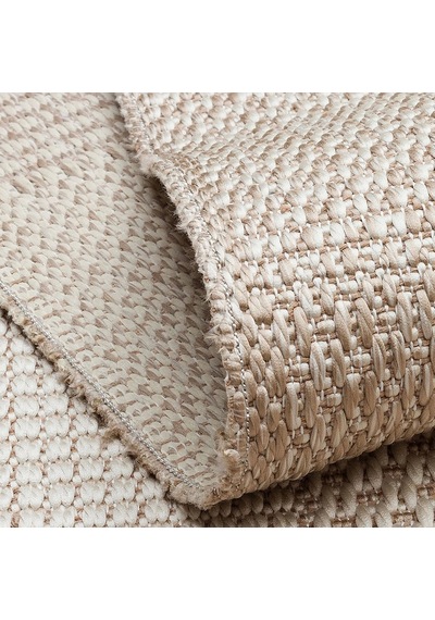 Mono 01 Beıge Kaymaz Tabanlı Kilim