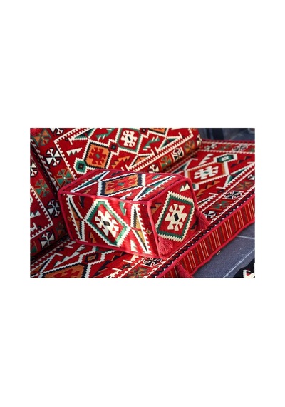 Otantik Şark Köşesi Takımı Kırmızı Anadolu 13 Parça Kilim Ve Puf Dahil Süngerli Sedir Seti Bordo Otantik Şark Köşesi Takımı Kırmızı Anadolu 13 Parça Kilim Ve Puf Dahil Süngerli Sedir Seti Bordo