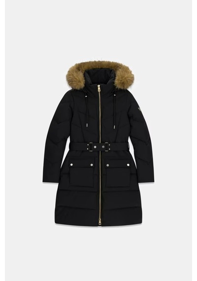 Guess Kapüşonlu Kadın Mont-w6bl57w4196 siyah