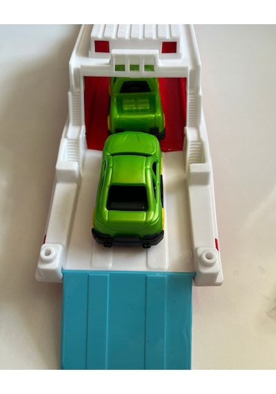 Yolcu Gemisi Araçlı Yolcu Gemisi 45 Cm Kırmızı Renk