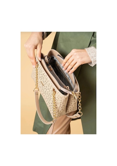 Just Polo Kadın El Ve Omuz Çantası 2181mh Vizon 80257687