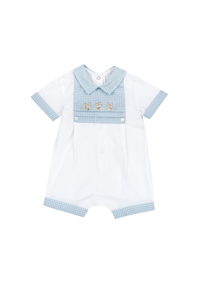 Chicco Erkek Bebek Kısa Tulum 09102023000000 000032 Beyaz