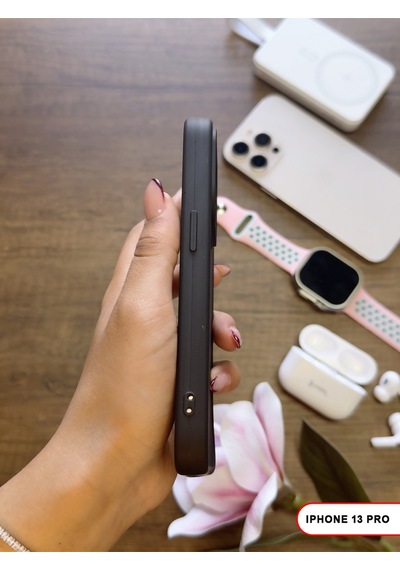 Apple iPhone 13 Pro Uyumlu Kamera Korumalı Darbeye Dayanıklı Renk Atmayan Keep Silikon Kılıf Siyah
