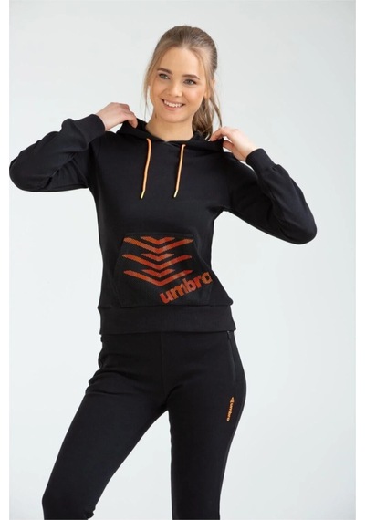 Umbro Kadın Eşofman Takımı Va-0008 Saun Track Suit Siyah