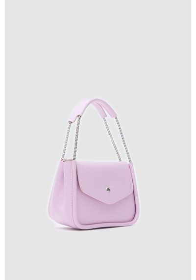 Shule Bags Soshe El Ve Çapraz Çanta Lila Lila
