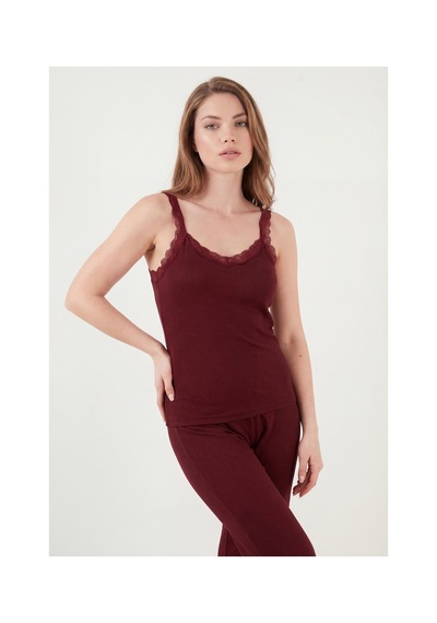 Lela Bayan Pijama Takımı 65770822 Bordo
