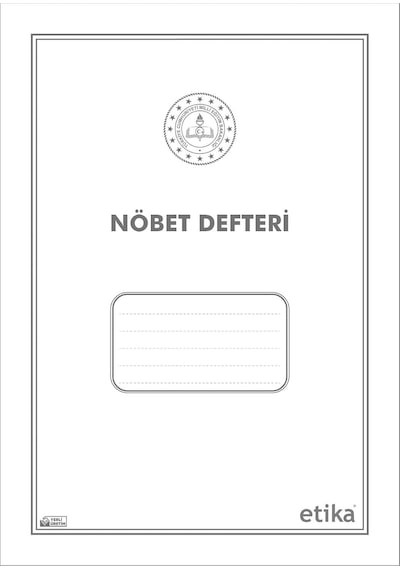 100 Yaprak Nöbet Defteri 200 Sayfa - 23x32 Cm Sunideri Sert Kapak Lüks Ciltli Öğretmen Ders Takip, Devamsızlık Ve Denetim Çizelgeli Okullar & Dershaneler İçin İdari Kayıt Defteri
