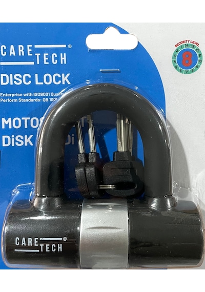 Caretech Ct-369 Motosiklet Ve Bisiklet İçin Disk Kilidi