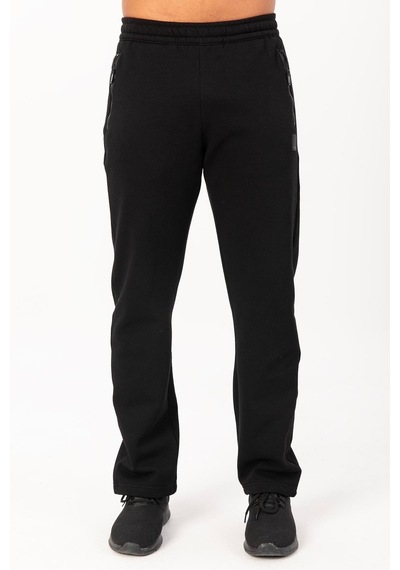 Maraton Sportswear Regular Erkek Düz Paça Basic Siyah Eşofman Altı 21795-siyah Siyah