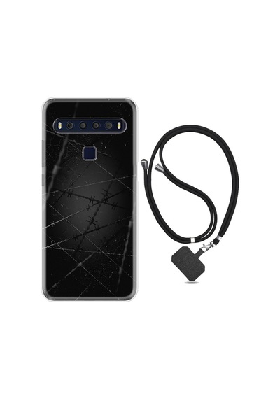 Tcl 10L Kilif Desenli Ipli Askili Dikenli Tel 1779 522850357