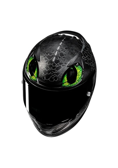 Hjc Rpha12 Toothless 2 Universal Mc4sf Kapalı Motosiklet Kaskı Karışık-çok Renkli
