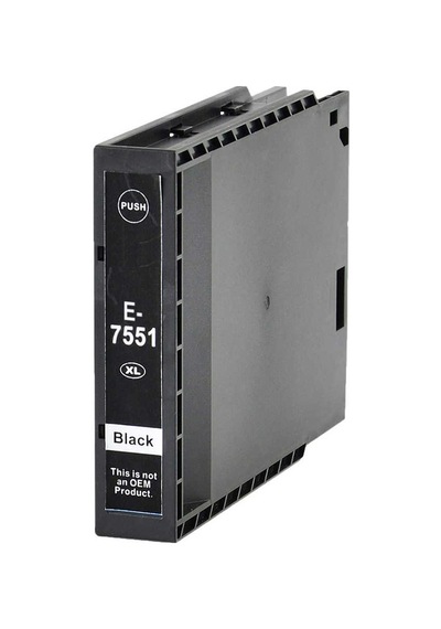 Epson T7551-c13t755140 Siyah Uyumlu, Kartuş Yüksek Kapasiteli Great Toner