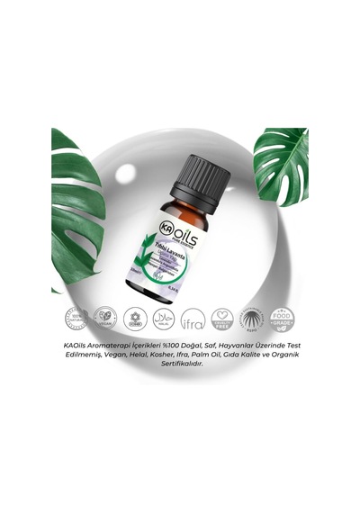Kaoils Lavanta Uçucu Yağı 10 Ml Lavandula Angustifolia Essential Oil Uyku Ve Desteği Yatıştırıcı Aromaterapi Ve Difüzör Yağı Tekli