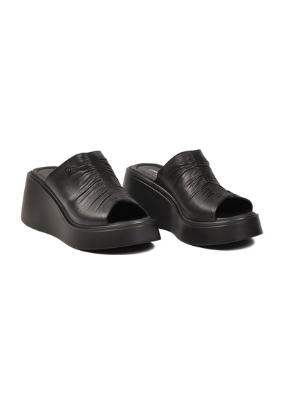 Pierre Cardin Pc-54610 Z Siyah Kadın Topuklu Terlik