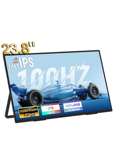 Zeuslap Z23 Lite 23.8" 1920 1080 100hz Full Hd Ips Panel Type-c 100% Srgb 300cd/m² Taşınabilir Monitör