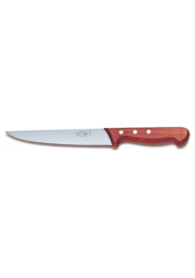 Ahşap Saplı Deri Yüzme Bıçağı 21 Cm Metal