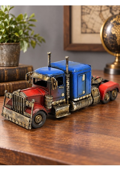Dekoratif Metal Tır Ford Classic Kamyon Retro Renk