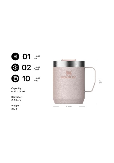 Stanley Classic Legendary Termos Bardak 0.23 Litre - Hammertone R Çok Renkli