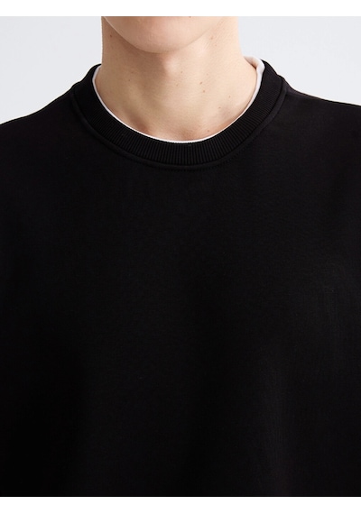 LC Waikiki Lcw Vision Kahverengi Bisiklet Yaka Erkek Kalın Sweatshirt Dark Brown LC Waikiki Lcw Vision Kahverengi Bisiklet Yaka Erkek Kalın Sweatshirt Dark Brown