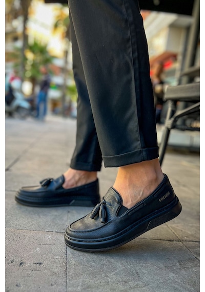 Chekich Ch127 Fst Loafer-x Erkek Ayakkabı Sıyah Siyah