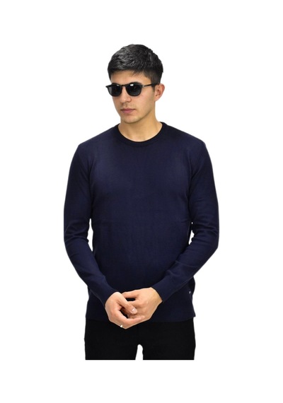 Erkek Spor Düz Sıfır Yaka Kazak R22920 Bgl-st03182 001
