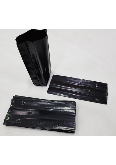 Fidan Poşeti 100 Adet 15X28 Cm Fidan Torbası Fidan Poşeti Körüklü