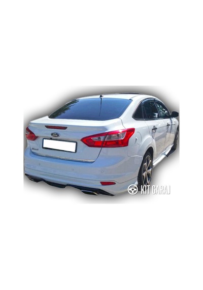 Kit Garaj Ford Focus 3 Sedan Makyajlı - Makyajsız Arka Ek Boyasız Plastik